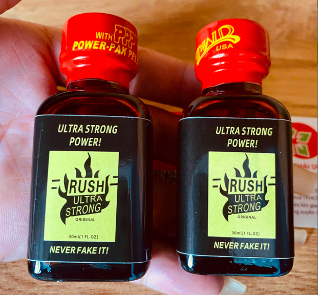 Review Popper RUSH ULTRA STRONG ORIGINAL 30ml Chính Hãng Mỹ PWD nhập khẩu